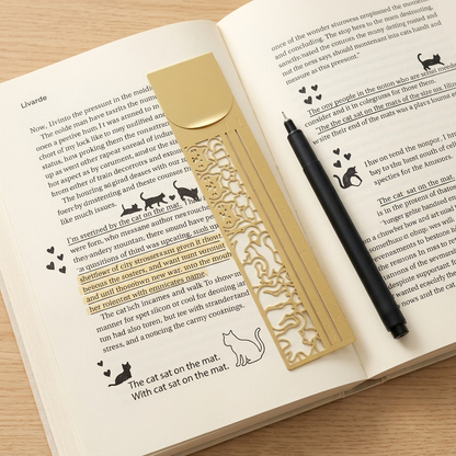 Kedi Kitap Ayracı